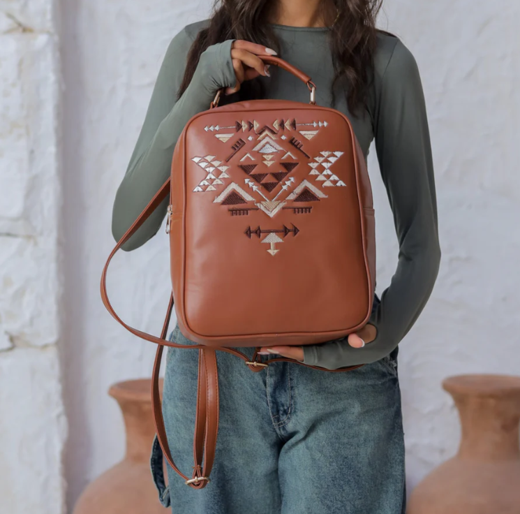 Embroidered Desert Backpack - Havan