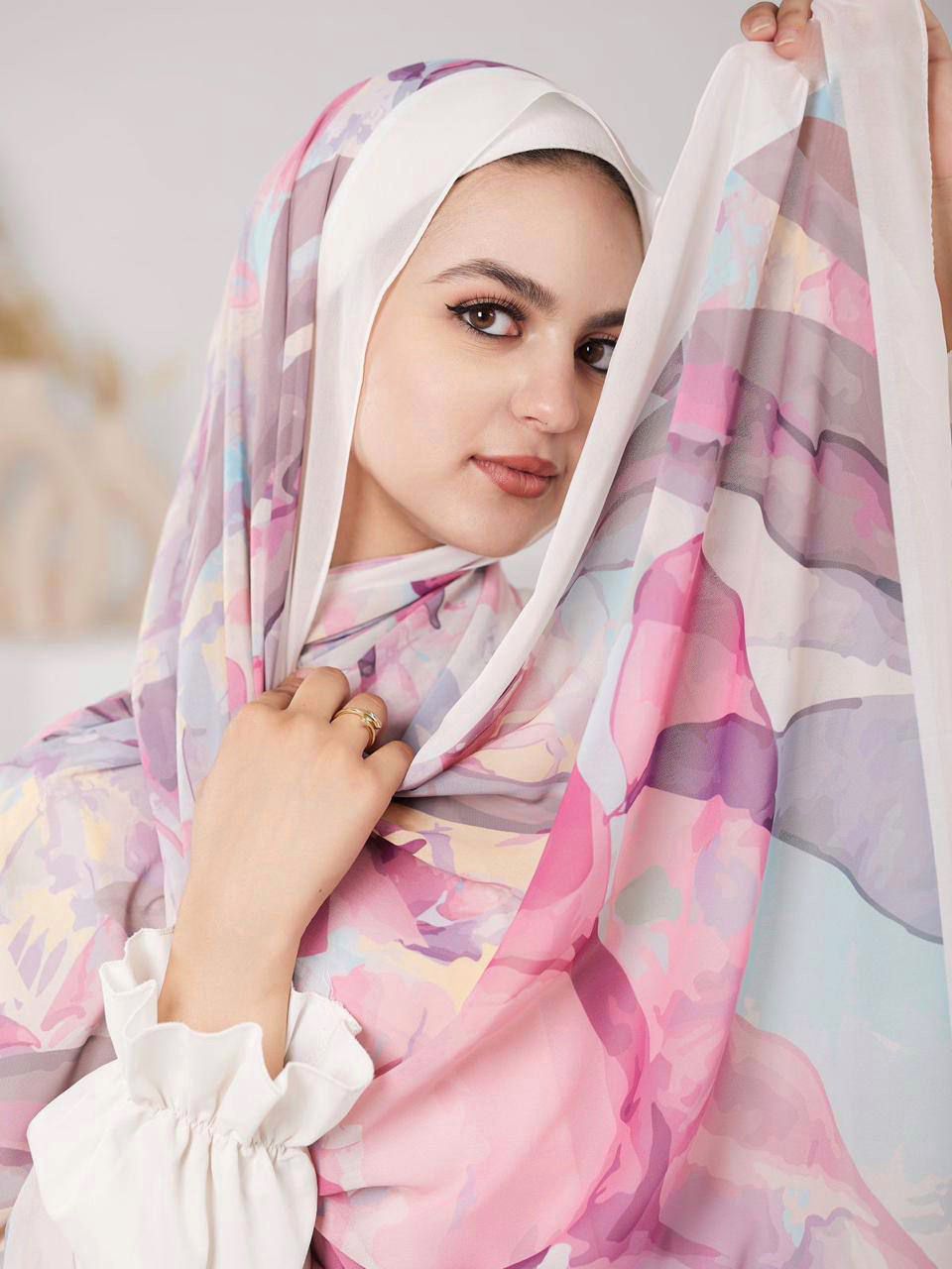 Printed Chiffon Hijab Collection