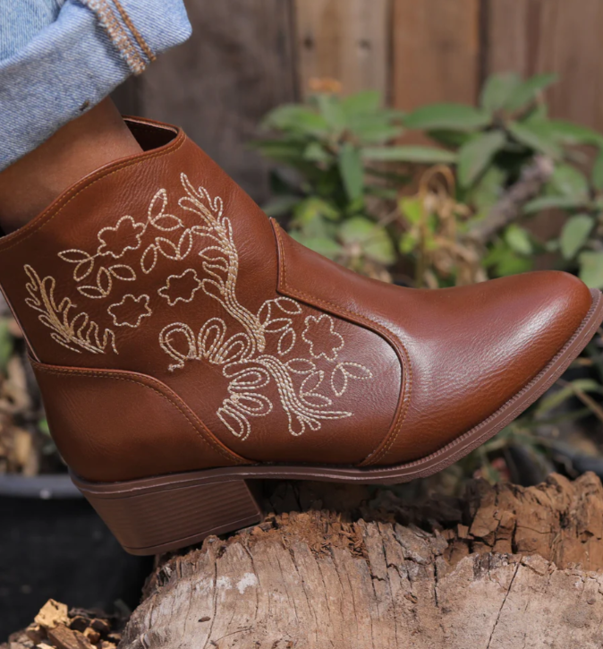 Prairie Rose Booties - Havan